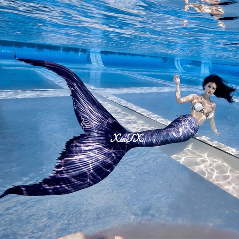 Aquarium - Adult Mermaid Tail Swimsuit Swimming Mermaid