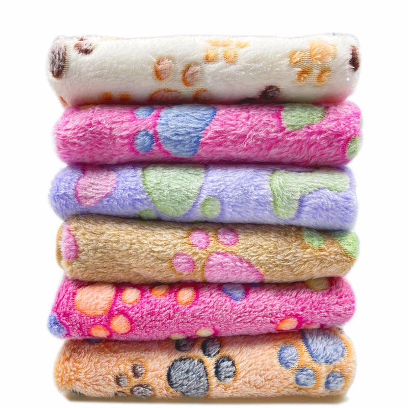Pet Beds - Flannel Thickened Pet Soft Fleece Pad