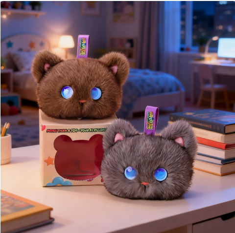Cat Toys - AI Desk Companion Cat Plush Toy