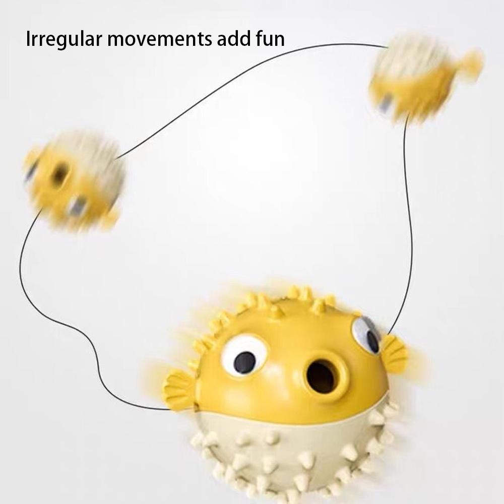 Bouncing Fish Dog Toys Leak Ba - Dog Puzzle Feeder Toy ulasan dan harga