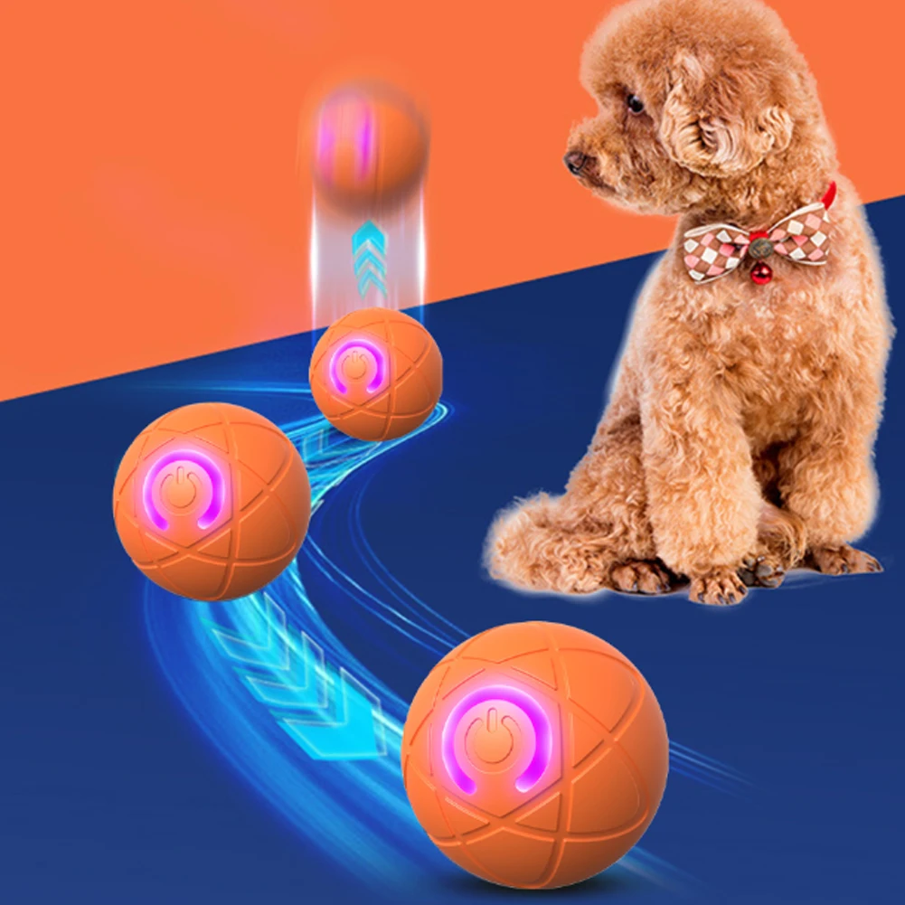 Smart Interactive Dog Ball: Au - Automatic Moving Dog Ball ulasan dan harga